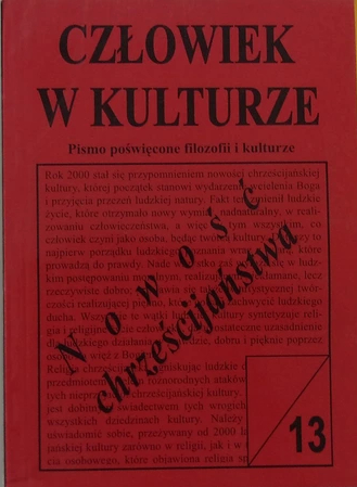 Człowiek w kulturze nr 13 (2000). Nowość chrześcijaństwa